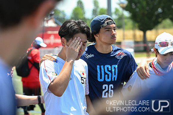 USA Mixed v Japan Qtrs - WU24 Thursday