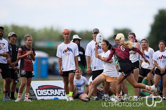 USA Ultimate YCC 2022 -- U20 Mixed Finals Action