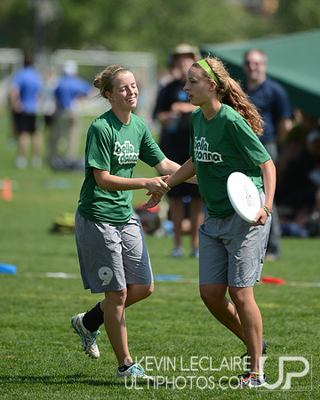 2012 USAU D-I College Championships Friday Action