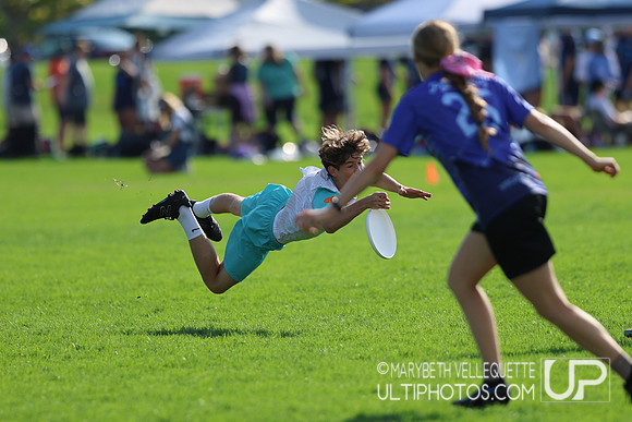 Saturday action at the USA Ultimate Youth Club Championships in