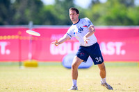 Men’s semifinals during World Ultimate Championships at Runaway Bay Sports Precinct