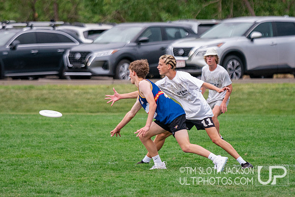 Bracket  play at 2024 USAU Youth Club Championship