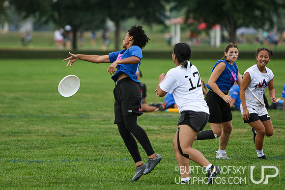 USA Ultimate YCC 2022 -- U20 Girls Sat Action