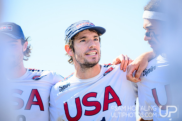 Men’s finals during World Ultimate Championships at Runaway Bay Precinct