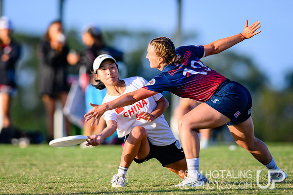 Women’s pool play during World Ultimate Championships at Runaway Bay Sports Precinct