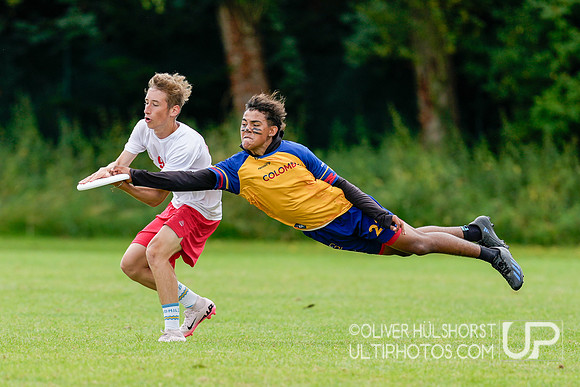Colombia U20 Mixed v Hungary U20 Mixed WJUC Thursday Round 2