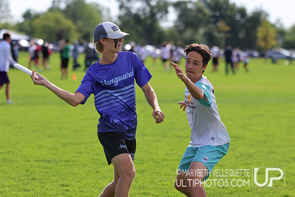 Saturday action at the USA Ultimate Youth Club Championships in