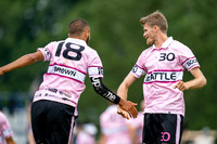 Buzz Bullets vs Seattle Sockeye in pool play at World Ultimate Club Championships