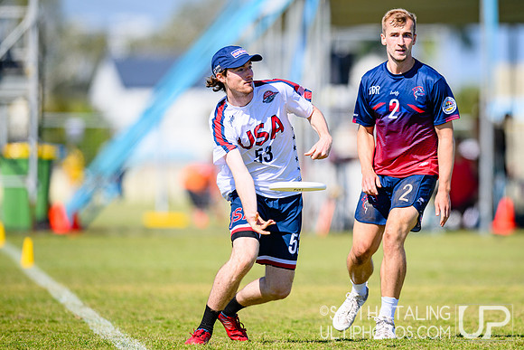 Men’s pool play during World Ultimate Championships at Runaway Bay Sports Precinct