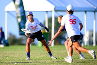 Women’s pool play during World Ultimate Championships at Runaway Bay Sports Precinct
