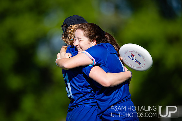 Pool play at USAU D1 College Championships
