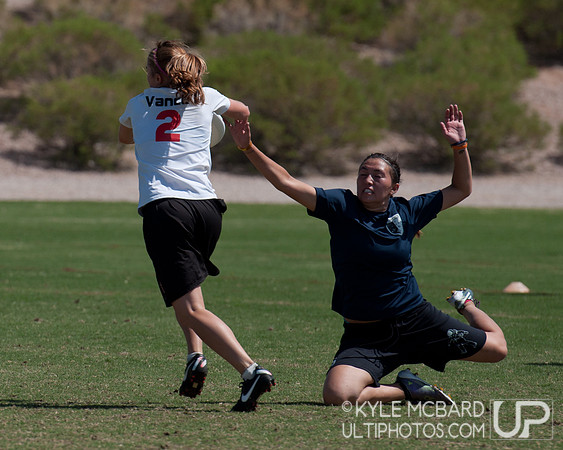 Sunday women's action from SW D-I Regionals 2012