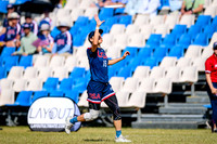 Mixed semifinals during World Ultimate Championships at Runaway Bay Sports Precinct