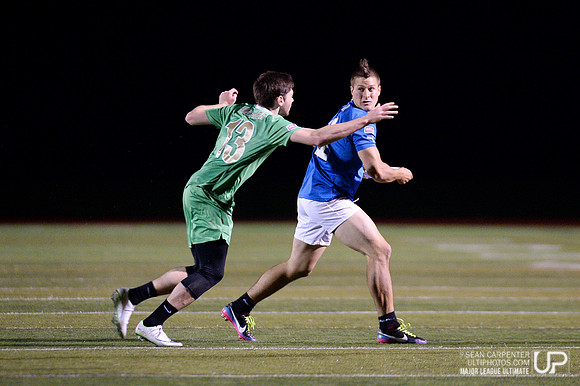 MLU Spinners vs. Rumble