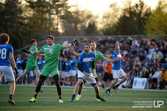 MLU Spinners vs. Rumble