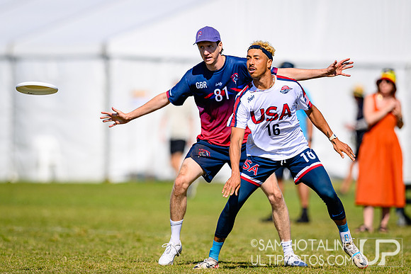 Men’s pool play during World Ultimate Championships at Runaway Bay Sports Precinct