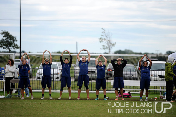 USA Ultimate Nationals Championships 2013 - Scandal vs Capitals Quarters game