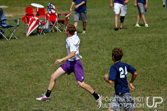 Sunday Open Semis -- USAU 2012 HS Southerns