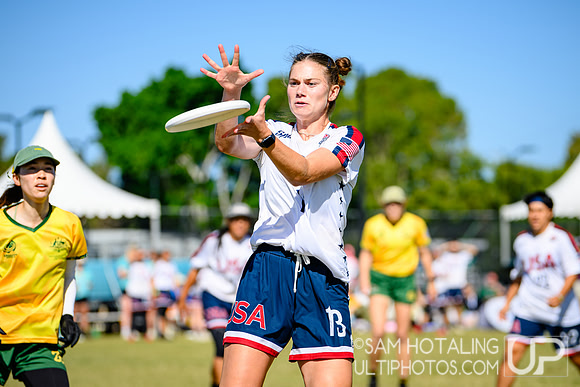 Pool play during World Ultimate Championships at Runaway Bay Precinct