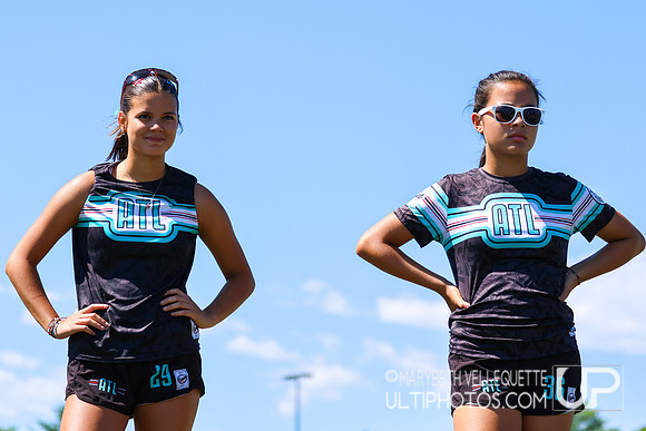 Sunday action at the USA Ultimate Youth Club Championships in th