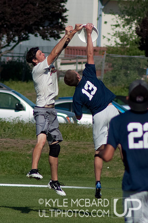 Sunday open action from NorCal D-I Sectionals 2012