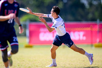 Men’s semifinals during World Ultimate Championships at Runaway Bay Sports Precinct