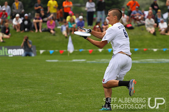 Sunday Open Semi-Final action from 2012 College Nationals