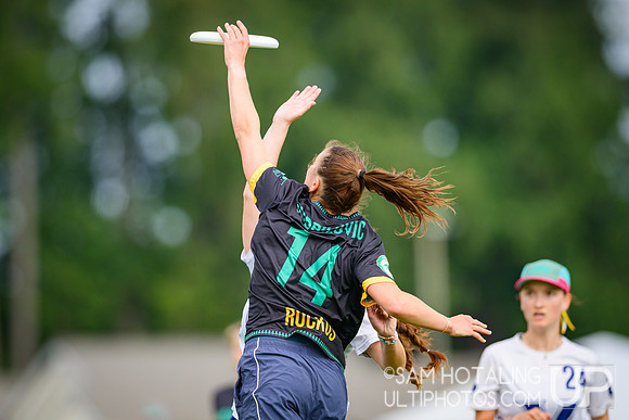 Pool play at USAU D-I College Championships