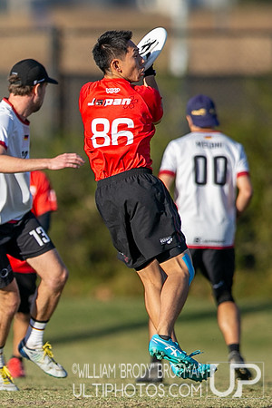Day 1 of the WFDF 2024 World Masters Ultimate Championships