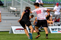 Clapham Ultimate vs Melbourne Ellipsis in pool play at World Ultimate Club Championships