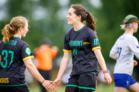 Pool play at USAU D-I College Championships