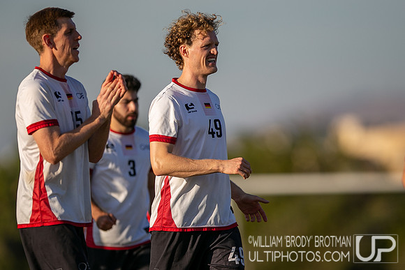 Day 1 of the WFDF 2024 World Masters Ultimate Championships