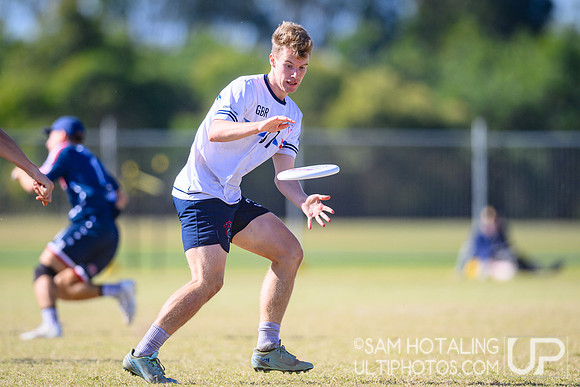 Men’s semifinals during World Ultimate Championships at Runaway Bay Sports Precinct
