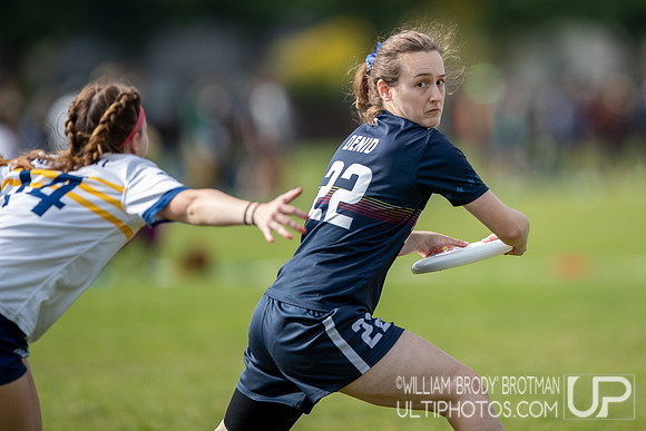 Day 1 of the USA Ultimate D-I College Championships
