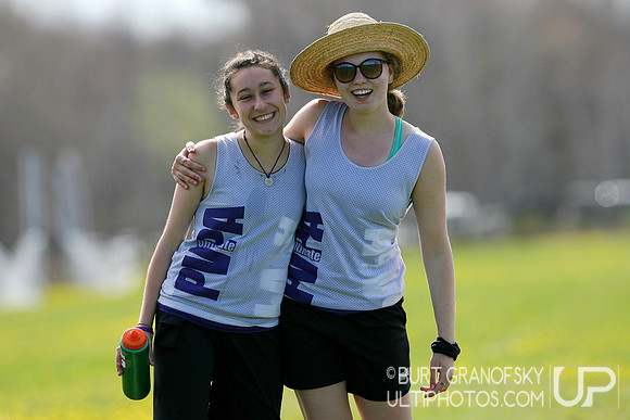 Sunday Action, Girls -- USAU 2014 HS Northeastern Championships