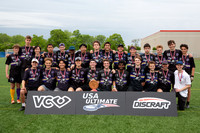 Williams Men's 2nd Place Champions 2024 USA Ultimate Division II