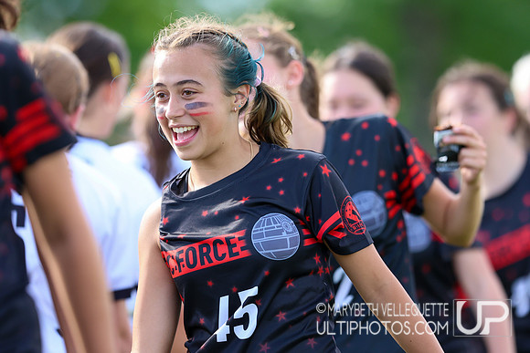 Saturday action at the USA Ultimate Youth Club Championships in