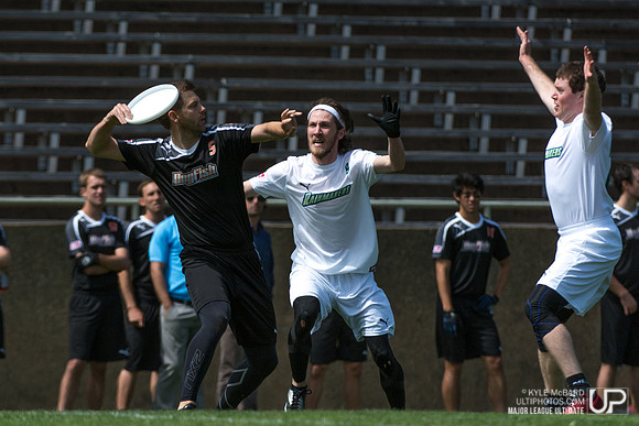 SF Dogfish v. Seattle Rainmakers at Boxer Stadium 4/12/2014