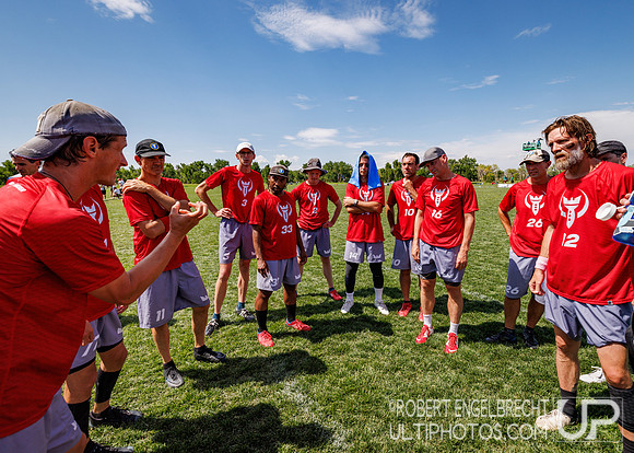 Aurora, CO: USAU Masters Championships 2025. Monday, July 21, 20
