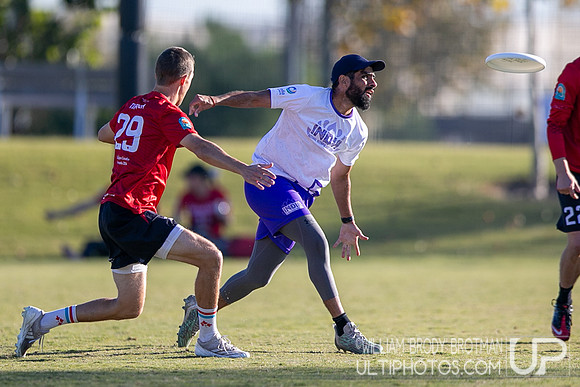 Day 1 of the WFDF 2024 World Masters Ultimate Championships