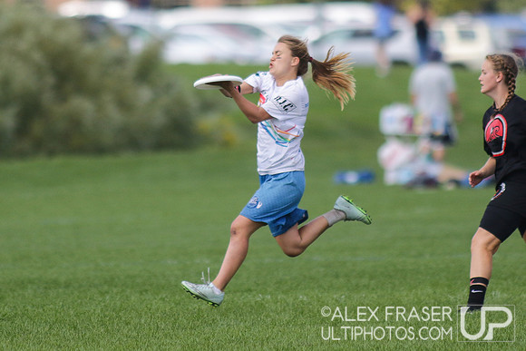 U16 Girls - Saturday - 2016 USAU Youth Club Championships