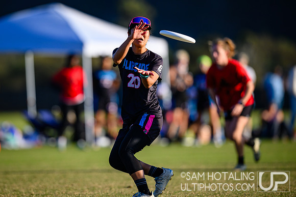 Flipside vs Seattle Riot in women’s placement play during Club Championships at Surf Cup Sports Park
