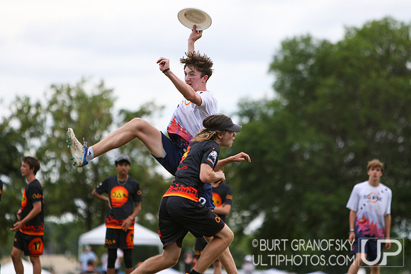 USA Ultimate YCC 2022 -- U17 Boys Sun Action