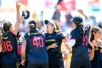 Women’s semifinals during World Ultimate Championships at Runaway Bay Sports Precinct