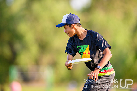 Color of Ultimate showcase game during International Club Championships at Aurora Sports Park
