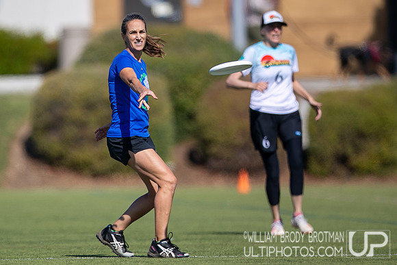 Day 1 of the WFDF 2024 World Masters Ultimate Championships