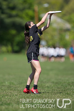 Girls Division, Saturday -- 2012 USAU HS Northeasterns