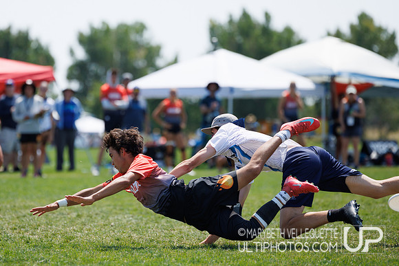 Monday action at the USA Ultimate Youth Club Championships. U-20