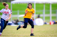 Women’s power-pools during World Ultimate Championships at Runaway Bay Sports Precinct