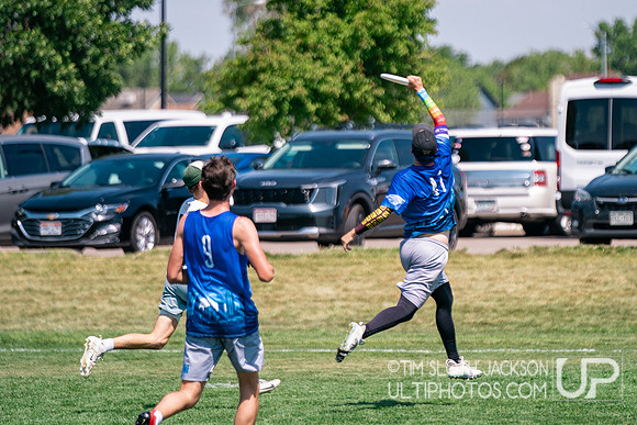 Bracket play at 2024 USAU Youth Club Championship